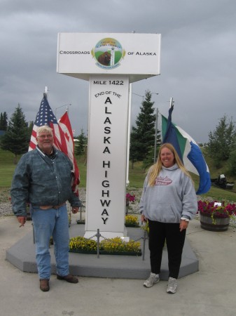 Mike and me in Alaska-July '07