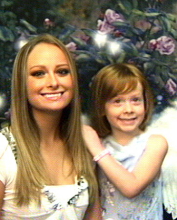My two angels Alison and Phoebe