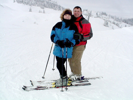 Skiing in Bosnia -2002