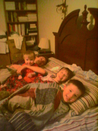 baby slumber party (or maybe baby mutiny?)