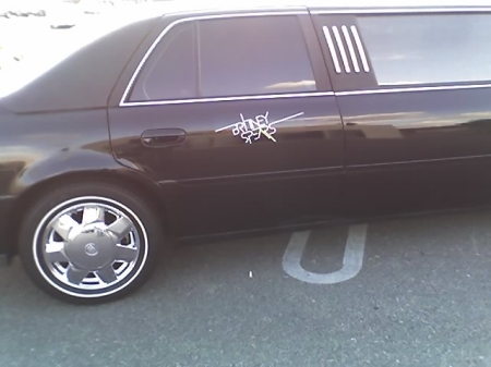 Current Britney Promo Limo Label