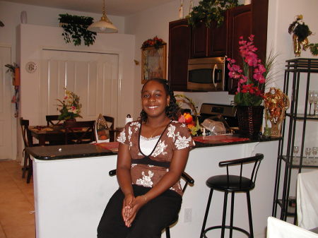 My daughter Daisha at 11 years old