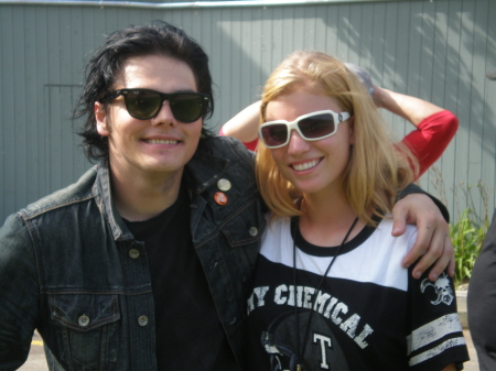 Christine with Gerard in Detriot, 2007
