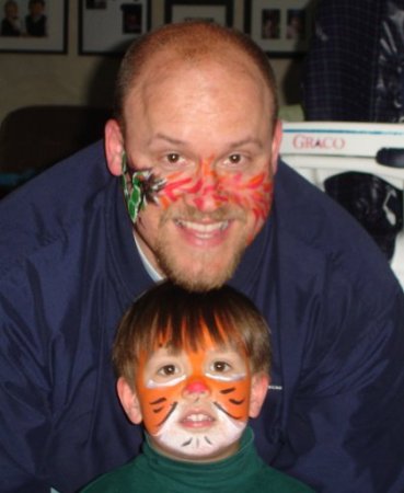 Our oldest son (age 3) and myself after this years Old Port Fest