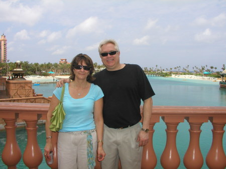 Pam and I in Nassau