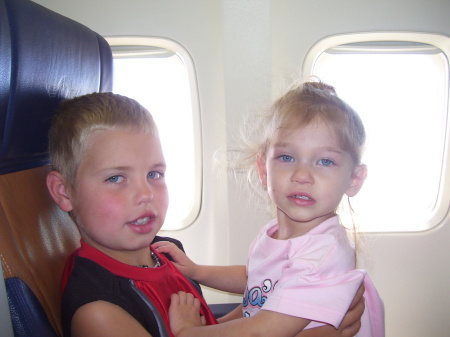 My six year old son Dylan and My two year old daughter Brooklyn 2007