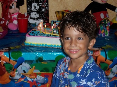 Gianfranco 4th Birthday