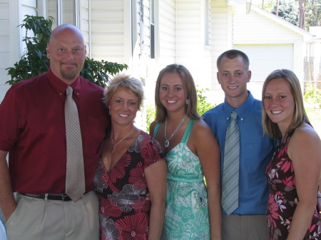the family before nephew brents wedding 2007