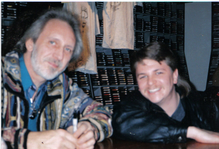 mid 90's with John Entwistle of the Who