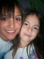 Adrianna Hernandez and my cousin chelsea