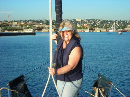 Sailing on the Pontianum August 2007