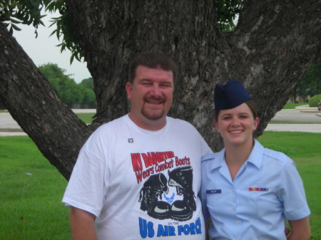 Me and Eva in San Antonio Tx. July 29, 2007