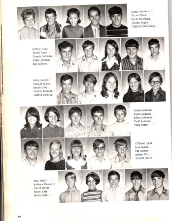 Jennifer Elkins' album, Shepherdsville Jr. High 1971