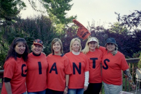 Girls night at the Giants game