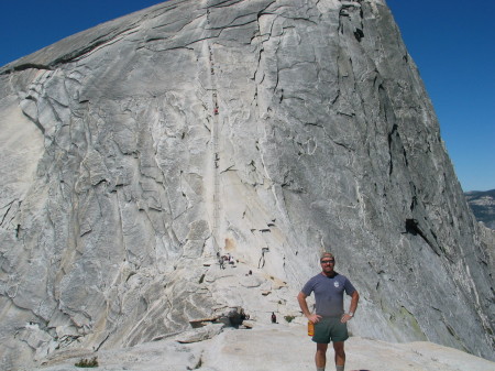 Climing Half Dome in Yosemite Spring 2007