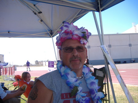 Glen get's leid at Relay