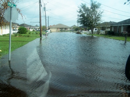 somewhere down on the right is my house