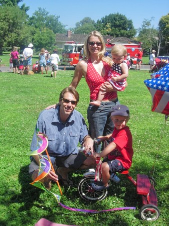 Fourth of July Parade in our neighborhood