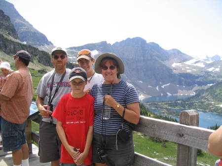 Vacation at Glacier National Park  Montana