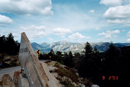 Outside of Estes Park, CO