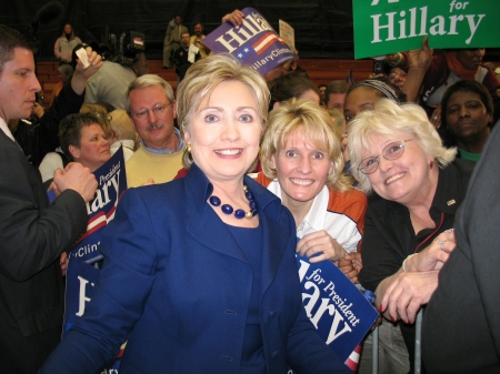 Hillary Clinton, Me and Shelia