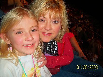 Me and Madison at the Miley Cyrus concert