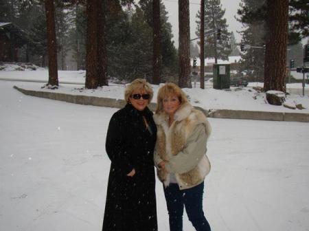 Susan and Judy in Tahoe