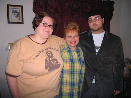 My daughter Lena, Me, my son Justin