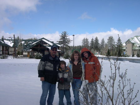 Brett, Nic, Juli & Blake in Tahoe