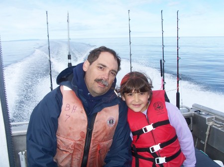 Brett and Savannah fishing Alaska!!
