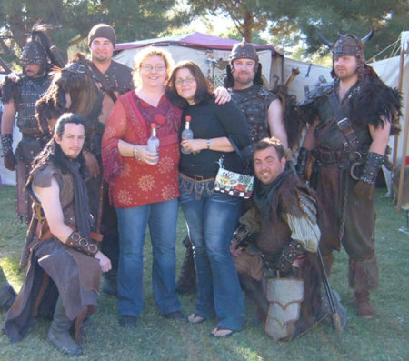 Dixie and Devan at Ren Fair