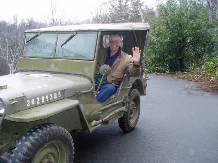 Dan & his 1942 Willys' Jeep