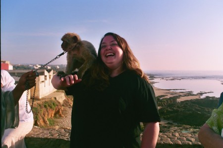 My Monkey and Me !!! :) Ha ha ha !!!