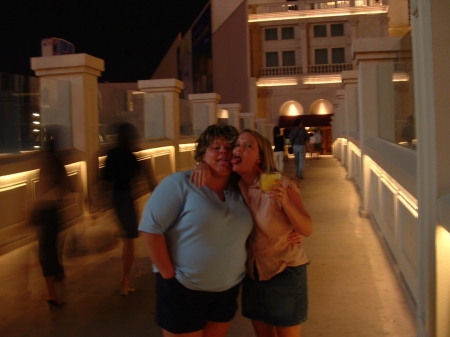My wife and sister-n-law (Lori) Vegas 04