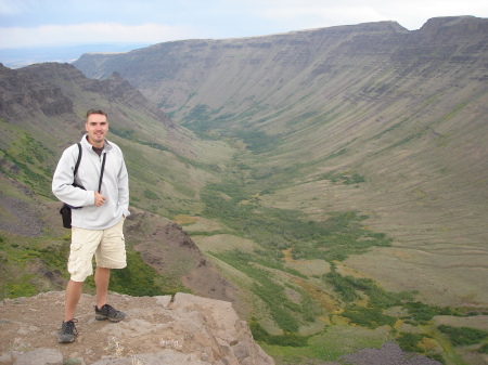 My hubby Jeremiah at the Steens Mountains