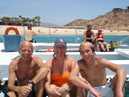 Gerhard, Tricia and Nick Cabo