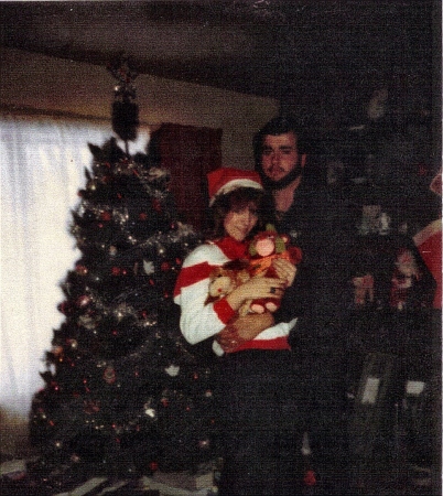 david and  I in 1986