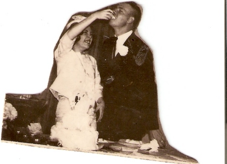 Bill & Virginia wedding day 2/13/1965
