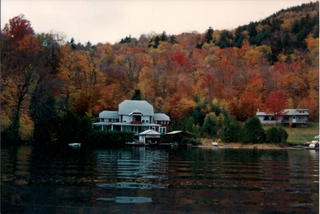 Fall in Lake Placid, New York