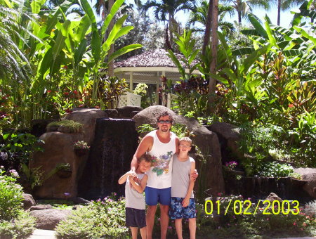 My boys in Maui!