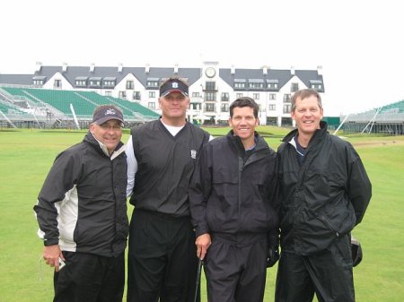 At Carnoustie in Scotland after the 2007 British Open