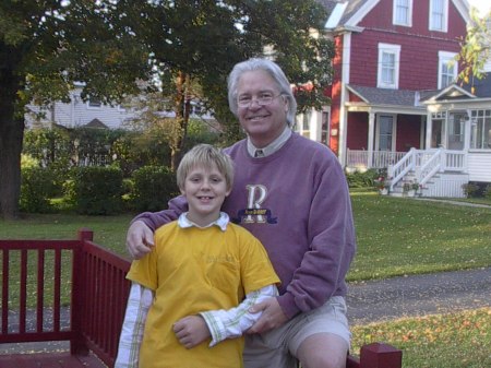 Ross with son Evan (12)