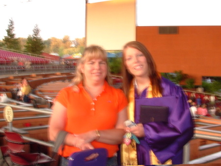 My daughter and I at her Graduation(2006)