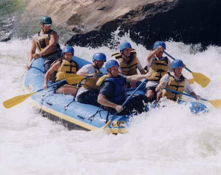 White water rafting