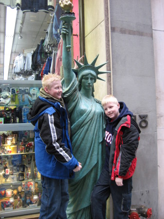 My boys..Weekend in NY