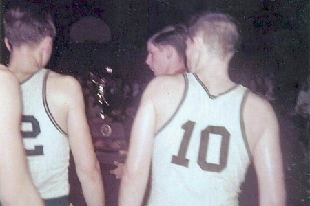 Deborah Stratmann's album, 1969 District Basketball Championship at Crete
