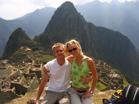 Dustin (my oldest) & Theresa in Peru