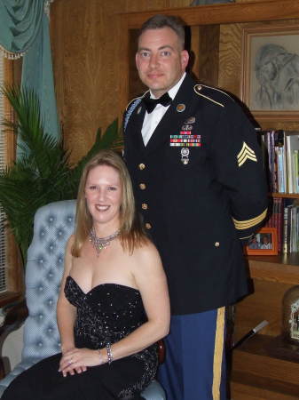 My husband and I - March 2007