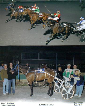 A night out at Rosecroft Raceway