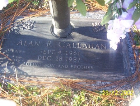 alan's grave